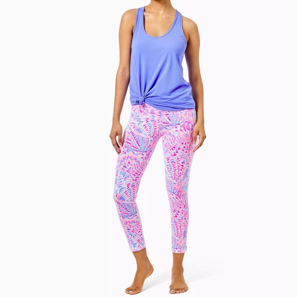 Lily Pulitzer UPF 50+ Luxletic 24" Weekender Midi Legging